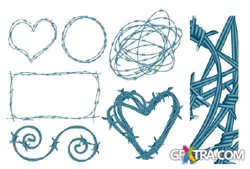 Barbwire Collection 50xEPS