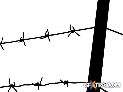 Barbwire Collection 50xEPS