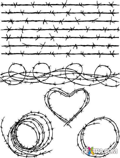 Barbwire Collection 50xEPS