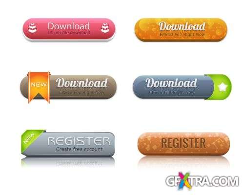 Amazing Web Elements Part I - Shutterstock 75xEPS Amazing Web Elements Part I - Shutterstock 75xEPS