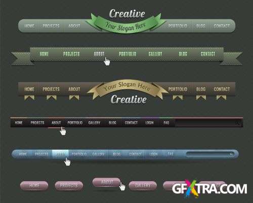 Amazing Web Elements Part I - Shutterstock 75xEPS Amazing Web Elements Part I - Shutterstock 75xEPS