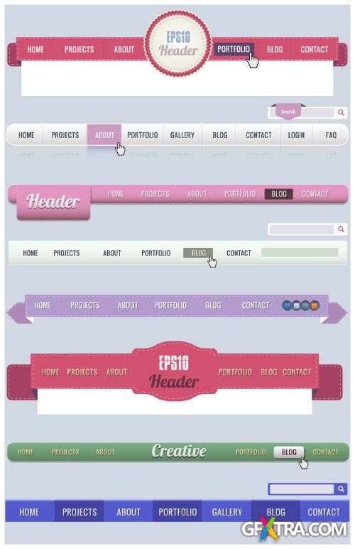 Amazing Web Elements Part I - Shutterstock 75xEPS Amazing Web Elements Part I - Shutterstock 75xEPS