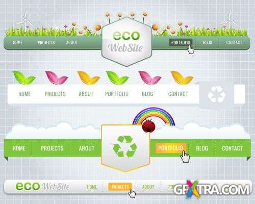 Amazing Web Elements Part I - Shutterstock 75xEPS Amazing Web Elements Part I - Shutterstock 75xEPS