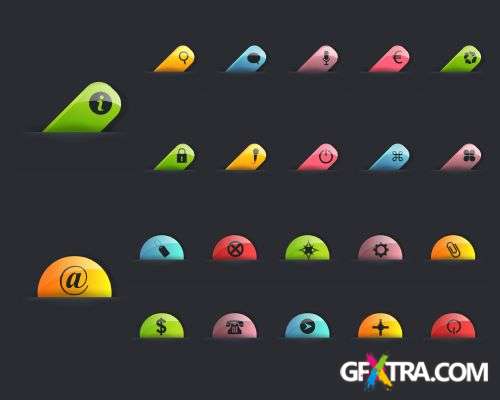 Amazing Web Elements Part I - Shutterstock 75xEPS Amazing Web Elements Part I - Shutterstock 75xEPS