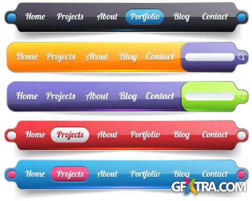 Amazing Web Elements Part II - Shutterstock 75xEPS Amazing Web Elements Part II - Shutterstock 75xEPS