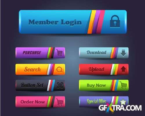 Amazing Web Elements Part II - Shutterstock 75xEPS Amazing Web Elements Part II - Shutterstock 75xEPS