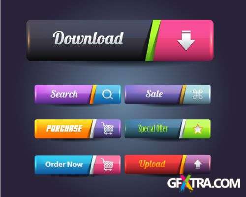 Amazing Web Elements Part II - Shutterstock 75xEPS Amazing Web Elements Part II - Shutterstock 75xEPS