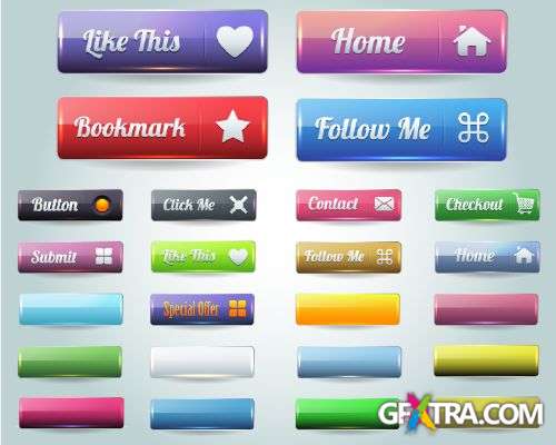 Amazing Web Elements Part II - Shutterstock 75xEPS Amazing Web Elements Part II - Shutterstock 75xEPS