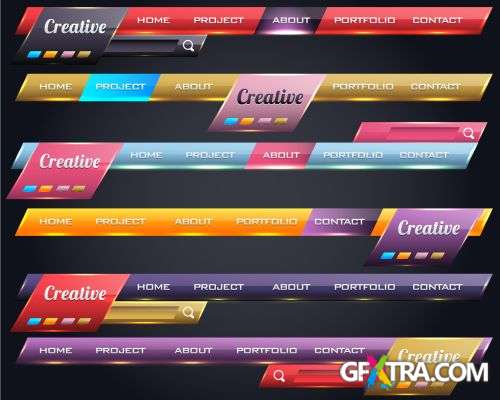 Amazing Web Elements Part II - Shutterstock 75xEPS Amazing Web Elements Part II - Shutterstock 75xEPS