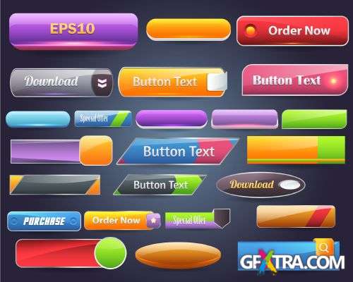 Amazing Web Elements Part II - Shutterstock 75xEPS Amazing Web Elements Part II - Shutterstock 75xEPS