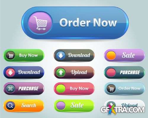 Amazing Web Elements Part II - Shutterstock 75xEPS Amazing Web Elements Part II - Shutterstock 75xEPS