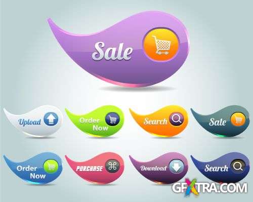 Amazing Web Elements Part II - Shutterstock 75xEPS Amazing Web Elements Part II - Shutterstock 75xEPS