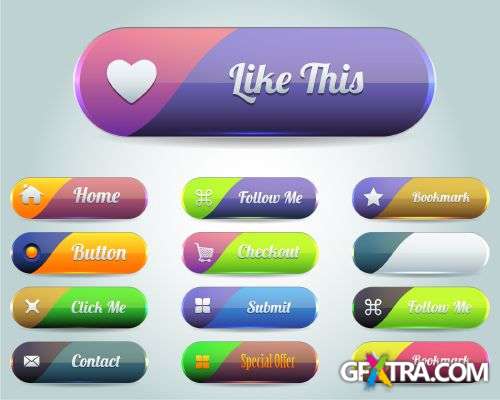 Amazing Web Elements Part II - Shutterstock 75xEPS Amazing Web Elements Part II - Shutterstock 75xEPS