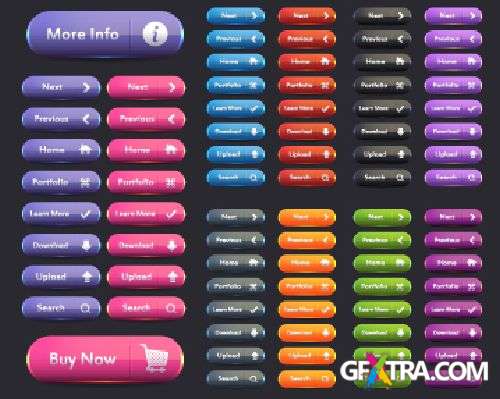 Amazing Web Elements Part II - Shutterstock 75xEPS Amazing Web Elements Part II - Shutterstock 75xEPS