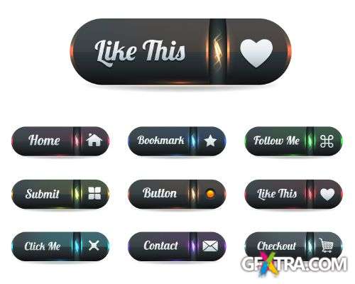 Amazing Web Elements Part II - Shutterstock 75xEPS Amazing Web Elements Part II - Shutterstock 75xEPS