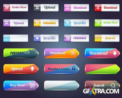 Amazing Web Elements Part II - Shutterstock 75xEPS Amazing Web Elements Part II - Shutterstock 75xEPS