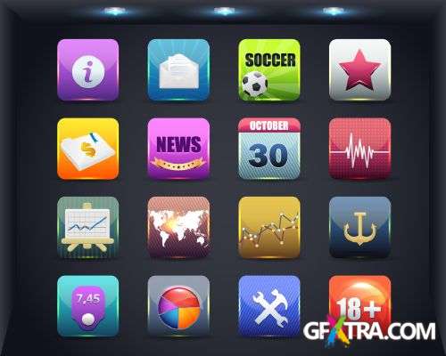 Amazing Web Elements Part II - Shutterstock 75xEPS Amazing Web Elements Part II - Shutterstock 75xEPS