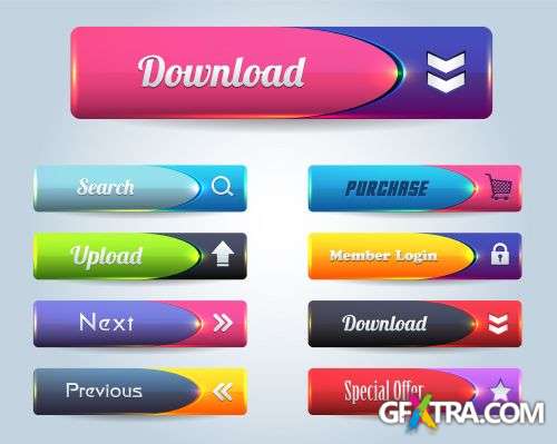 Amazing Web Elements Part II - Shutterstock 75xEPS Amazing Web Elements Part II - Shutterstock 75xEPS