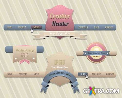 Amazing Web Elements Part II - Shutterstock 75xEPS Amazing Web Elements Part II - Shutterstock 75xEPS