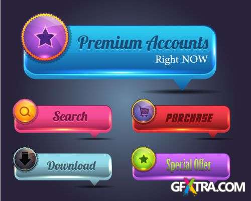 Amazing Web Elements Part II - Shutterstock 75xEPS Amazing Web Elements Part II - Shutterstock 75xEPS