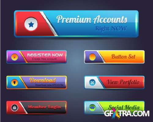 Amazing Web Elements Part II - Shutterstock 75xEPS Amazing Web Elements Part II - Shutterstock 75xEPS