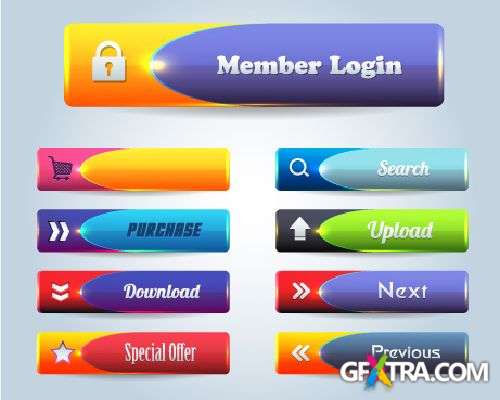 Amazing Web Elements Part II - Shutterstock 75xEPS Amazing Web Elements Part II - Shutterstock 75xEPS