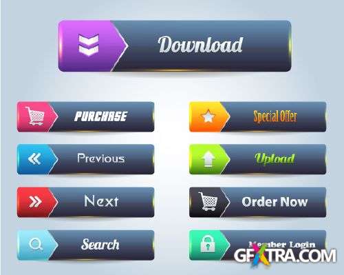 Amazing Web Elements Part II - Shutterstock 75xEPS Amazing Web Elements Part II - Shutterstock 75xEPS