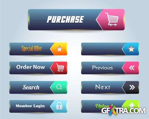 Amazing Web Elements Part II - Shutterstock 75xEPS Amazing Web Elements Part II - Shutterstock 75xEPS