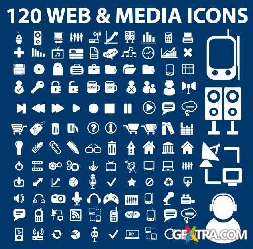 Mega Icons Collection - Over 5000 Icons 50xEPS