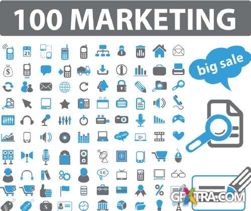 Mega Icons Collection - Over 5000 Icons 50xEPS