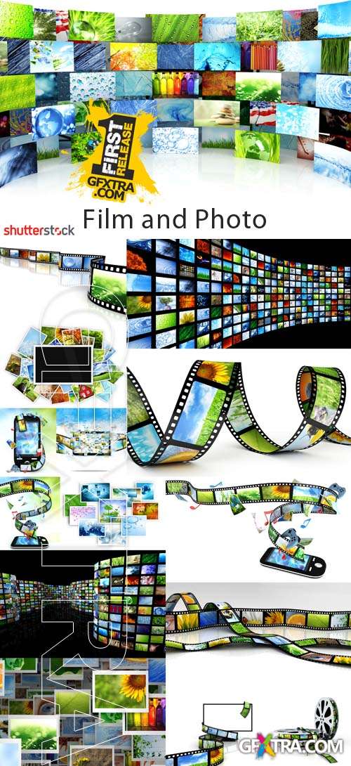 Film and Photo - 24 HQ Stock Images