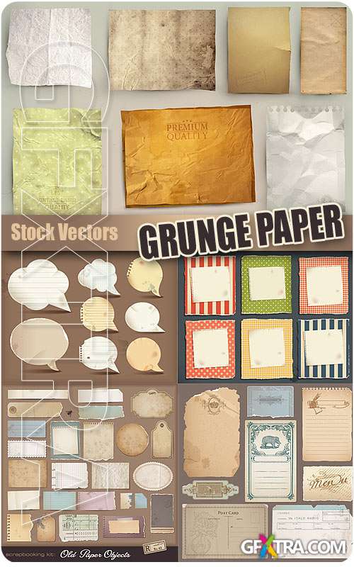 Grunge paper - Stock Vectors