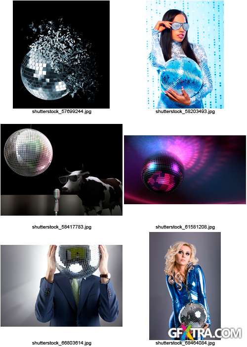 COPYRIGHT! Amazing SS - Disco Balls, 25xJPGs