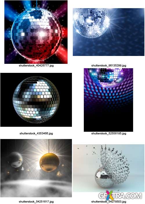COPYRIGHT! Amazing SS - Disco Balls, 25xJPGs