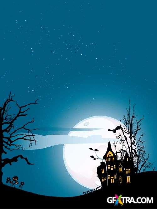 iStockPhoto: Fright Night - 25xEPS