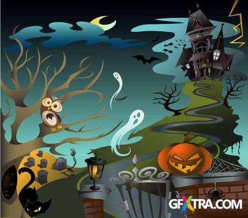 iStockPhoto: Fright Night - 25xEPS