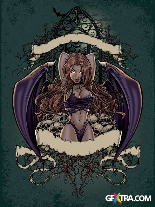 iStockPhoto: Fright Night - 25xEPS