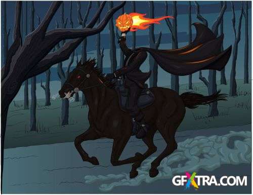 iStockPhoto: Fright Night - 25xEPS