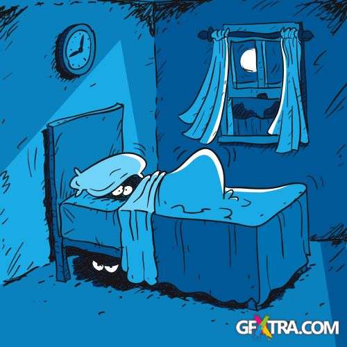 iStockPhoto: Fright Night - 25xEPS