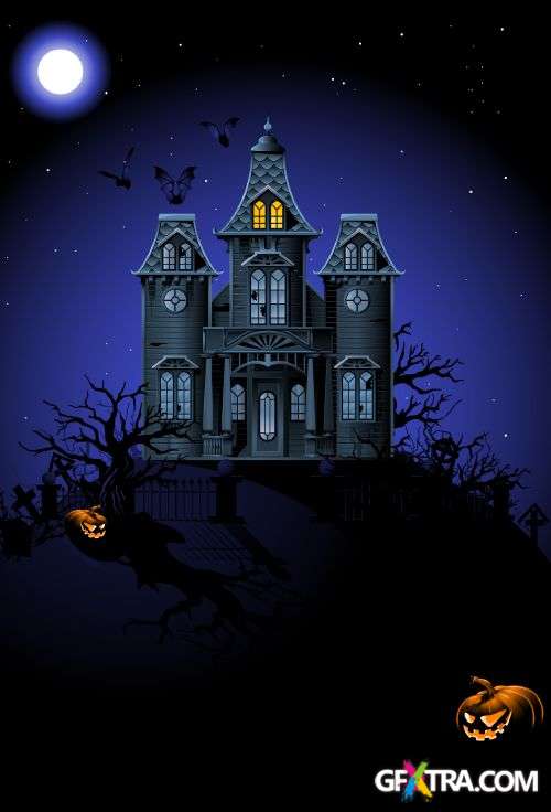 iStockPhoto: Fright Night - 25xEPS