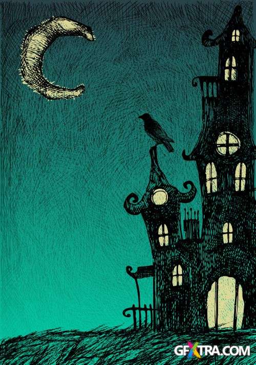 iStockPhoto: Fright Night - 25xEPS