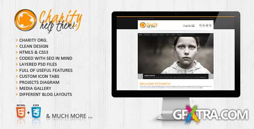 ThemeForest - Charity HTML5/CSS3 Website Template - RIP