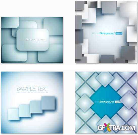 Vector Backgrounds Collection #2 - 25 EPS Vector Stock