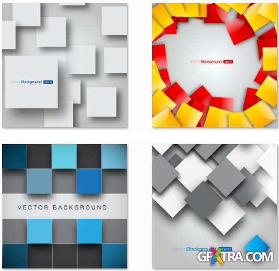 Vector Backgrounds Collection #2 - 25 EPS Vector Stock