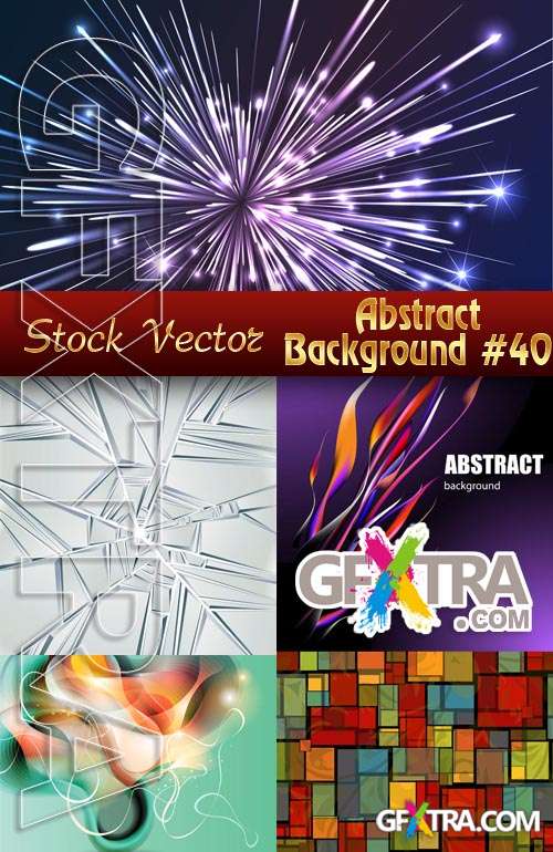 Vector Abstract Backgrounds #40 - Stock Vector