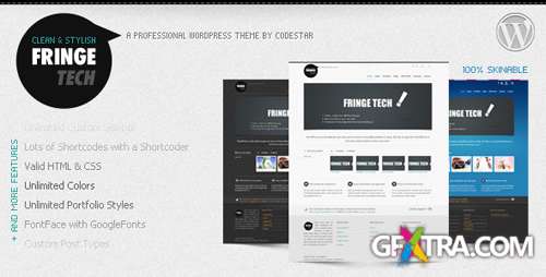 ThemeForest - Fringe Tech v1.2 - Premium WordPress Theme