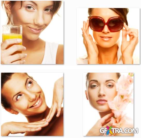 Beautiful Women's Faces - 25 HQ JPEG Stock Photo Beautiful Women's Faces - 25 HQ JPEG Stock Photo