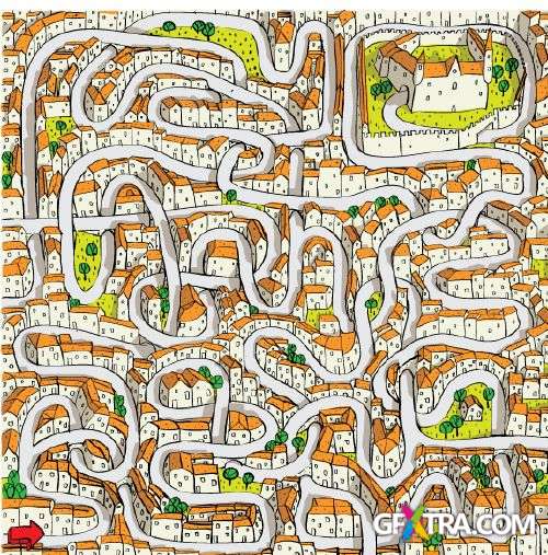 Maze Games 70xEPS