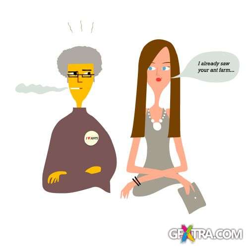 Cartoon Characters - Shutterstock 25xEPS