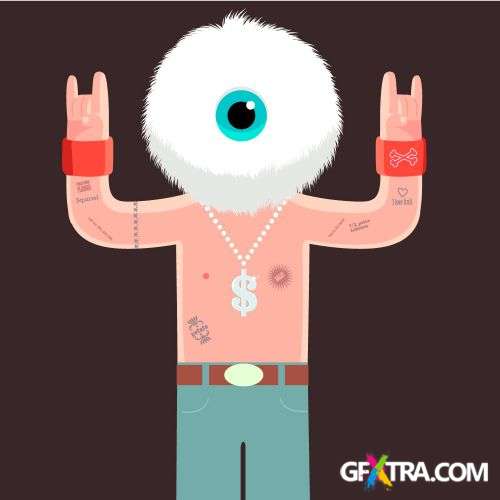 Cartoon Characters - Shutterstock 25xEPS